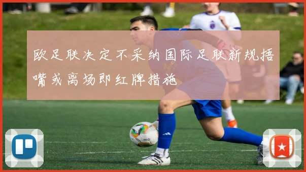 欧足联决定不采纳国际足联新规捂嘴或离场即红牌措施